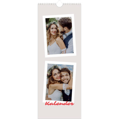 Küchenkalender  — Karminrote Signatur [deckblatt]
