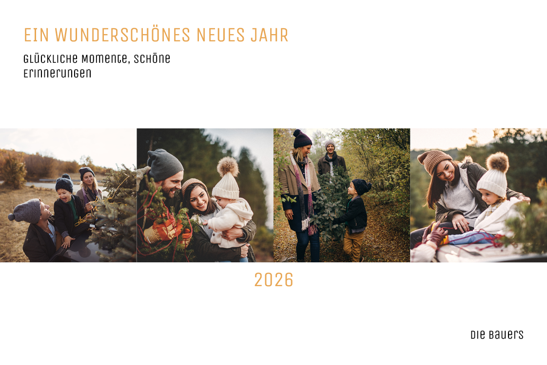 Fotokarten — Rechtecke Collage