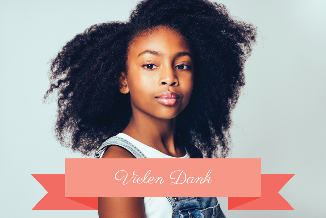 Dankeskarten — Spiegelbild