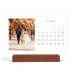 Tischkalender mit Holzfuß Querformat  — Kobalt Klassik [Januar]