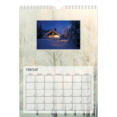 Fotokalender A4 (20 x 30 cm) — Mutter Natur [Februar]