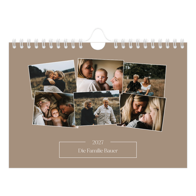 Fotokalender A5 — Gebastelte Momente [deckblatt]