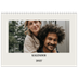 Fotokalender A4 doppelt (30 x 40 cm) — Schlicht in Creme [deckblatt]