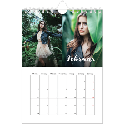 Fotokalender A5 — Monat [Februar]