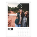 Fotokalender A4 (20 x 30 cm) — Weißer Rahmen [Februar]