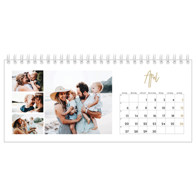 Tischkalender — Handgeschrieben [April]