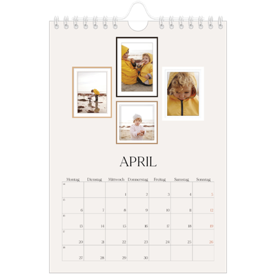 Fotokalender A5 — Fotowand [April]