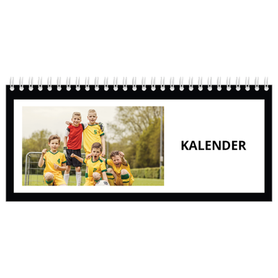 Tischkalender — Schwarzer Rahmen [deckblatt]