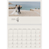 Fotokalender A4 doppelt (30 x 40 cm) — Blühende Initialen [Januar]