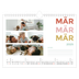 Fotokalender A4 — Bunte Schrift [Marsch]