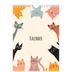 Fotokalender A5 — Katzen und Kritzeleien [deckblatt]