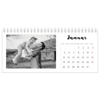 Tischkalender — Handgeschrieben