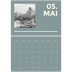 Fotokalender A4 doppelt (30 x 40 cm) — Modern und kräftig [deckblatt]