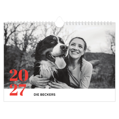 Fotokalender A4 — Kräftige Farben [deckblatt]