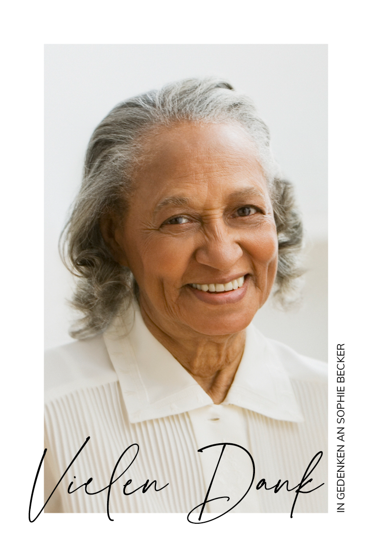 Dankeskarten — Persönliche Signatur