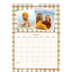 Fotokalender A4 (20 x 30 cm) — Retro-Muster [Januar]