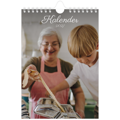 Fotokalender A5 — Handgeschriebener Monat [deckblatt]