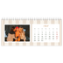 Tischkalender — Schrift und Streifen [April]