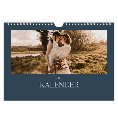 Fotokalender A4 — Schiefer und Serifen [deckblatt]