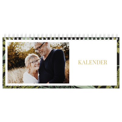 Tischkalender — Blumiger Hintergrund [deckblatt]