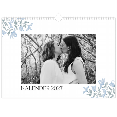 Fotokalender A3 — Elegante Blumen [deckblatt]