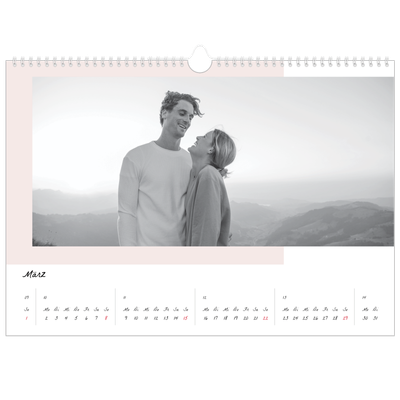 Fotokalender A3 — Farbige Rahmen [Marsch]