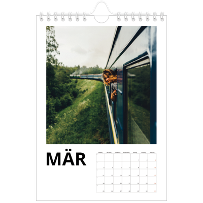 Fotokalender A5 — Weißer Rahmen [Marsch]
