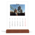 Tischkalender mit Holzfuß Hochformat  — Mein Reisebericht [deckblatt]