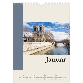 Fotokalender A3 — Sehenswürdigkeiten der Welt