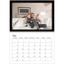 Fotokalender A4 doppelt (30 x 40 cm) — Schwarzer Rand oben [Marsch]