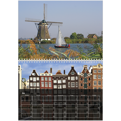 Fotokalender A4 doppelt (30 x 40 cm) — Komplimente [deckblatt]