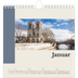 Jahreskalender Quadratisch — Sehenswürdigkeiten der Welt [Januar]