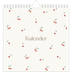 Jahreskalender Quadratisch — Kleine Kirsche [deckblatt]