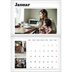 Fotokalender A4 doppelt (30 x 40 cm) — Zeitschriften-Stil [Januar]
