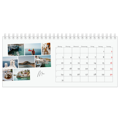 Tischkalender — Städtereise [Mai]