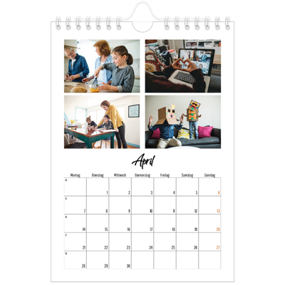 Fotokalender A5 — Das bin ich [April]