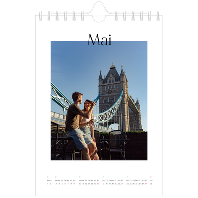 Fotokalender A5 — Mein Reisebericht [Mai]