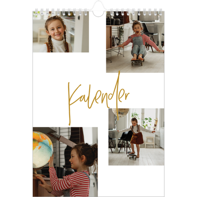 Fotokalender A4 (20 x 30 cm) — Goldstift [deckblatt]