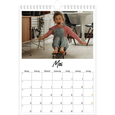 Fotokalender A4 (20 x 30 cm) — Das bin ich [deckblatt]