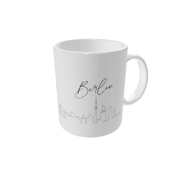 Tasse bedrucken — Skyline von Berlin