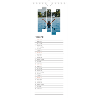 Küchenkalender  — Reisemosaike [Februar]