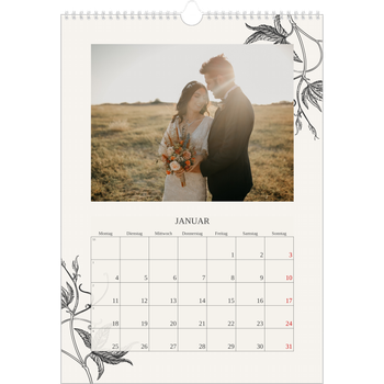 Fotokalender A3 — Tinte und Efeu