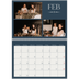 Fotokalender A4 doppelt (30 x 40 cm) — Schiefer und Serifen [Februar]