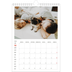 Fotokalender A4 (20 x 30 cm) — Rote Highlights [Februar]