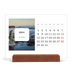 Tischkalender mit Holzfuß Querformat  — Die ganze Geschichte [Marsch]