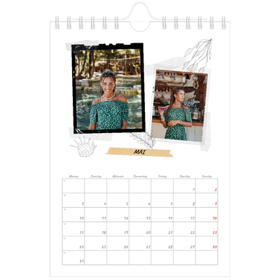 Fotokalender A5 — Scrapbook-Flair [Mai]