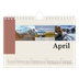 Fotokalender A5 — Sehenswürdigkeiten der Welt [April]