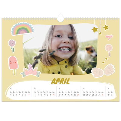 Fotokalender A3 — Magischer Regenbogen [April]