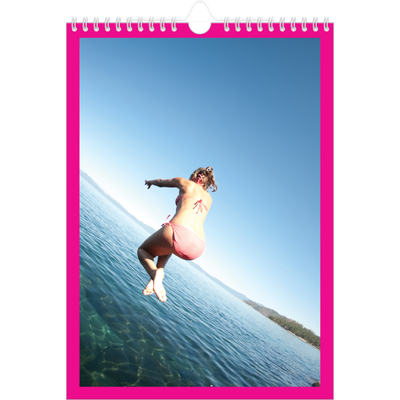 Fotokalender A4 (20 x 30 cm) — Ganzseitige Farbe [deckblatt]