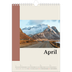 Fotokalender A4 (20 x 30 cm) — Sehenswürdigkeiten der Welt [April]